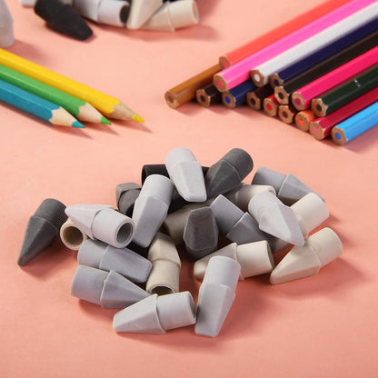 Mr. Pen- Pencil Erasers Toppers, 120 Pack, Colorful, Latex Free, No Smudge, Mr Pen Erasers for Pencils