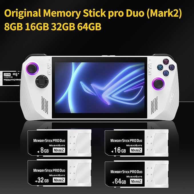 Original MS 64GB Memory Stick PRO DuoMARK2 for PSP 1000 2000 3000 Camera Memory Card