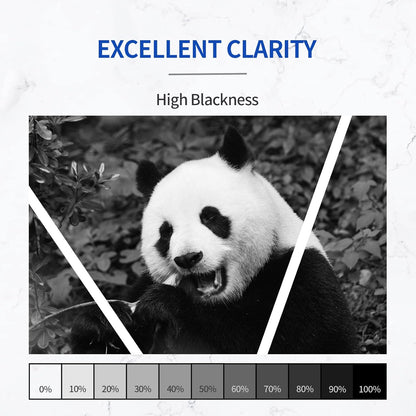 INKCLOUD 054H Black Toner 2-Pack with Chip Compatible Canon 054H 054 Black Toner Work with Canon Color ImageClass MF644Cdw MF642Cdw LBP622Cdw MF642c MF641cw Printer (Black, 2-Pack)