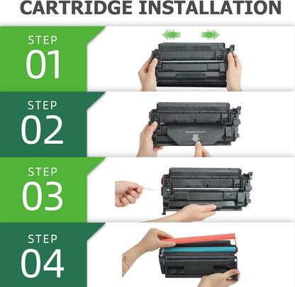 Aztech 26X CF226X Toner Cartridge 2 Pack High Yield Compatible Replacement for HP 26X CF226X 26A CF226A Pro M402dn M402n M402dw Pro MFP M426fdw M426fdn M426dw CF226XC Printer Ink (Black 2-Pack)