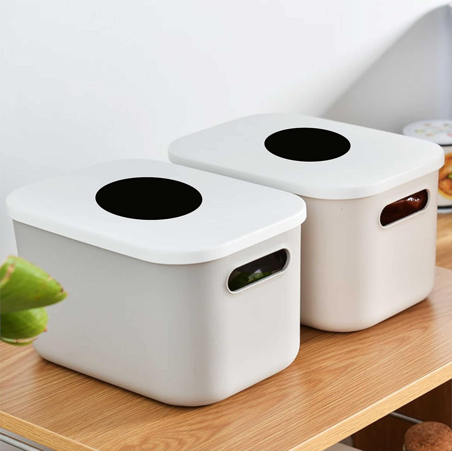 PARLAIM 2" Black Round Color-Code Circle Dot Labels on a Roll, 500 Stickers, 2 inch Diameter for Inventory Garage Sale Office School