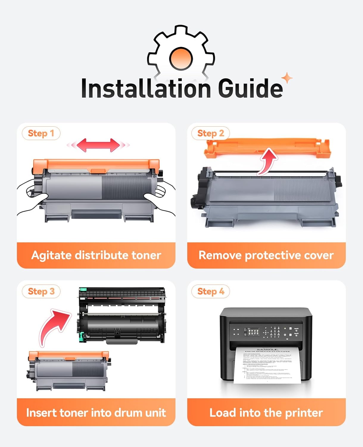 DR420 Drum Unit(Not Toner)Replacement Compatible for Brother DR420 DR-420 Imaging Drum HL-2270DW HL-2280DW HL-2230 MFC-7360N MFC-7860DW DCP-7065DN Intellifax 2840 2940 MFC-7240 HL-2240D Printer 2-Pack