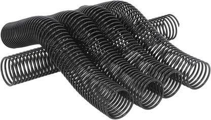 38mm Plastic Spiral Binding Coil, 4:1 Pitch, 310 Sheets Capacity, 360° Rotation, 18 Pcs Set, Suitable for Letter Sized Paper with Versatile Application, for Office Documents,