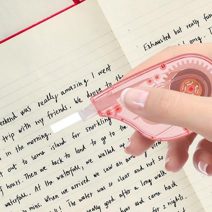 White Correction Tape Whiteout Correction Tape - Easy to Use, Instant Correct Wrong Writing at Anytime, Writing Supplies for Office and School - 6 Packs