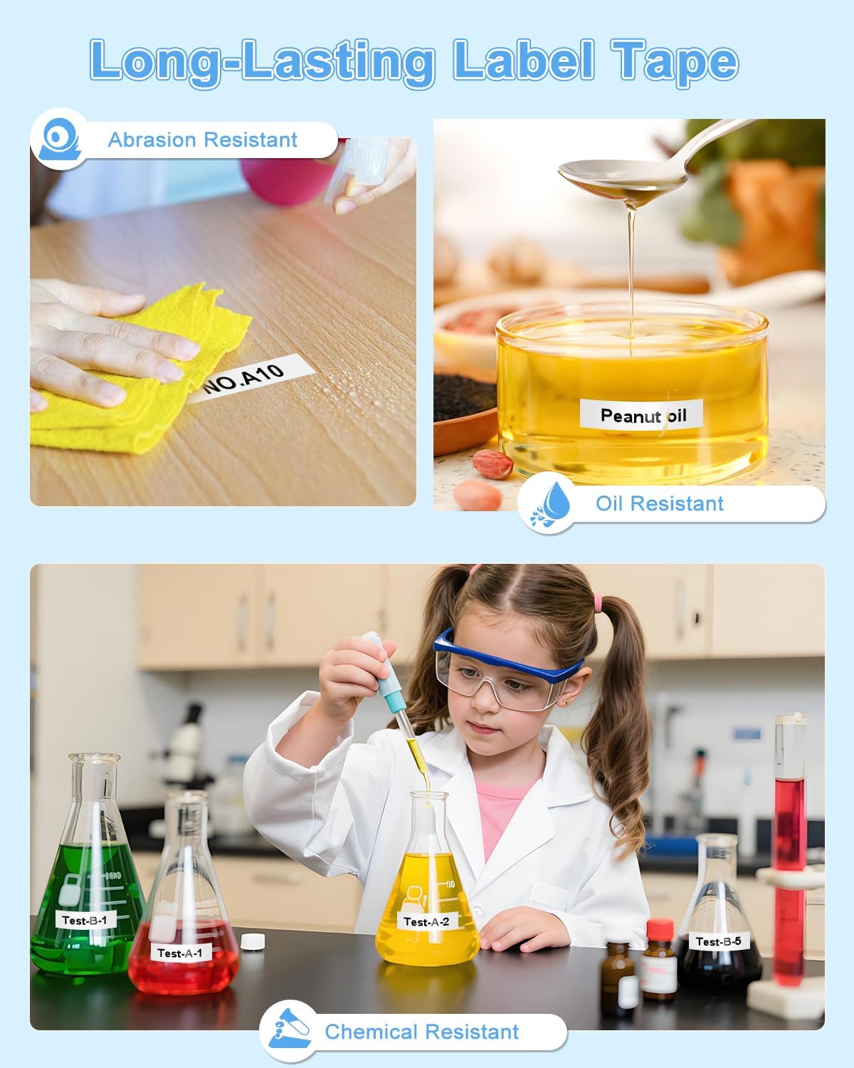 Rplacement for Brother Label Maker Tape Refill 12 mm 0.47 Laminated White TZe-231 Compatible with Brother P-Touch PT-H110 PT-D210 Label Maker Machine, Black on White, 1/2 Inch x 26.2 Feet, 14 Pack