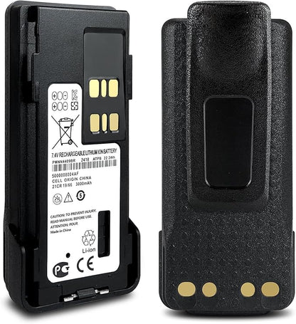 2-Pack 7.4V 3000mAh PMNN4544A PMNN4409 Two-Way Radio Battery Replacement for Motorola XPR3300 XPR3500 XPR7350 XPR7580 XPR7550 PMNN4544 APX4000 APX1000 DP4400 PMNN4448 DGP5050 PMNN4544A