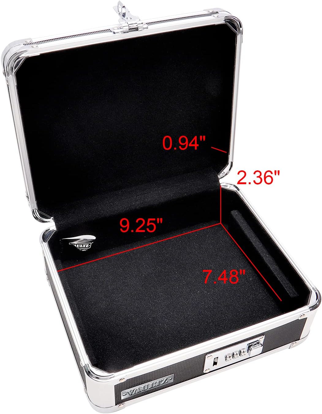 Vaultz® Cash Box, Black