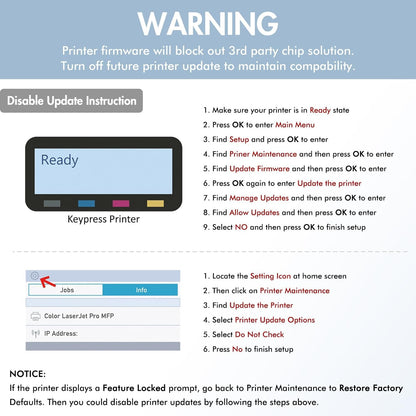 148X Toner Cartridge Black High Yield 4101fdw 148A Compatible Replacement for HP 148X 148A W1480A W1480X for HP Laserjet Pro MFP 4101fdw 4101fdn Pro 4001dw 4001dn 4001n Printer Ink (2 Pack with Chip)