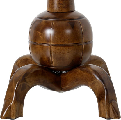 Coat Rack Freestanding Wood Coat Tree Rack with 8 Hooks, Creative Design Tree Branch-look, Standing Coat Rack Clothes Hanger Stand with Stury Base for Entryway, Hallway, Bedroom - Load 160lb (Walnut)