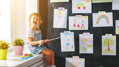 Dry Erase Magnetic Labels: 80PCS, 3x1.2”, Magnetic Name Tags Plates for School Classroom & Office, Reusable Name Magnets for Whiteboards, Lockers, Iron Shelf & Fridge