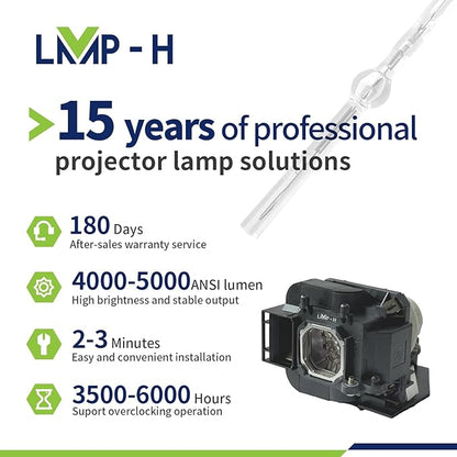NP23LP Replacement Projector Lamp Bulb with Housing Compatible with for NEC P401W P451W P451X P501X NP-P501X P501XG P501XJL P501XJL-N3 PE501X PE501XJL PE501XJL-N3 P401W P401WG P401WJL