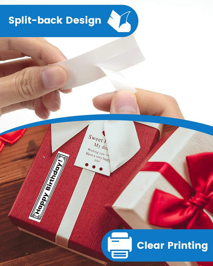 10-Pack Replace for Brother P Touch Label Maker Tape TZe-231 TZe TZ Tape 12mm 0.47 Laminated White TZe231 Label Tape for Brother Ptouch PT-D210 PT-D220 PT-H110 PT-D610BT PT-D600 PT-D410 PT-D400 PTH111