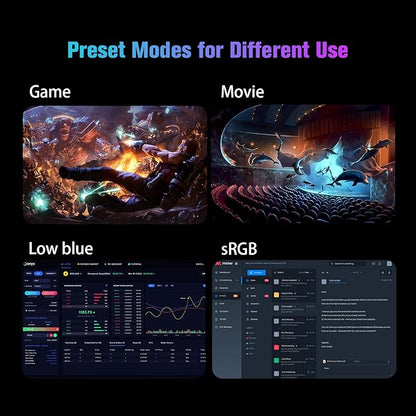 SANSUI Monitor 24 inch 100Hz Computer Monitor丨FHD 1080P PC Monitor丨HDMI丨FreeSync丨HDR丨Earphone Jack丨 Ergonomic Tilt for Home and Office