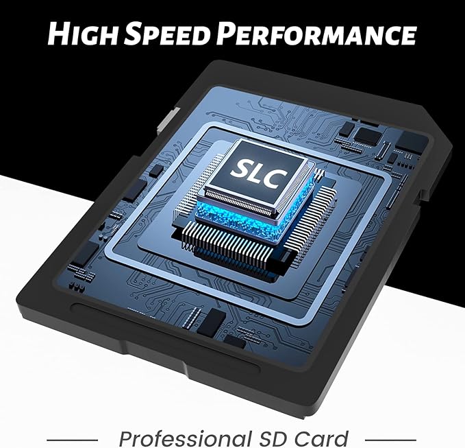 512MB SD Card (5 Pack), SDHC Flash Memory Cards UHS-I U1 Class 4 High-Speed Full HD Video Compatible with Digital Point-and-Shoot Cameras, HD Camcorders, DSLR and PC