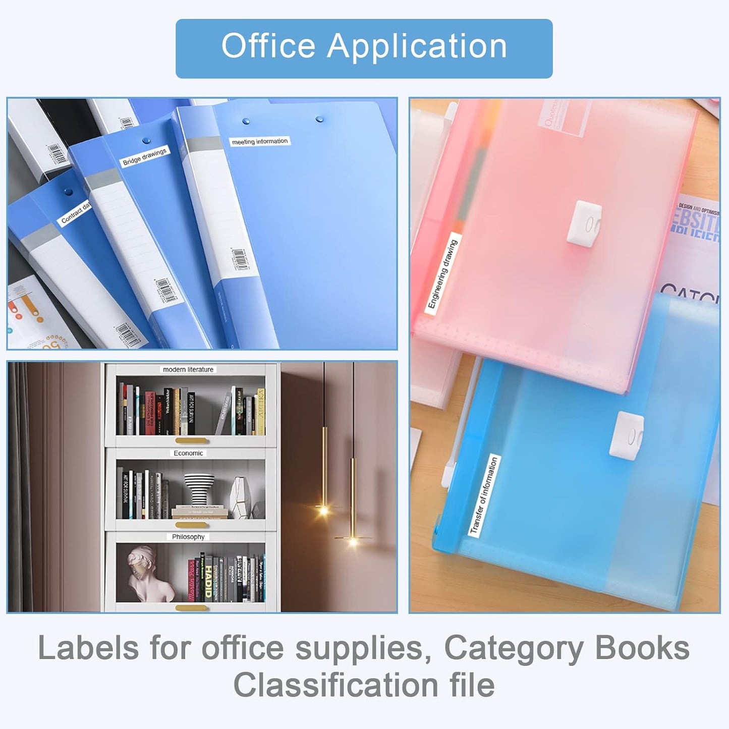 Tze 12mm 0.47" Laminated White Tz Tape Tz-231 Compatible for Brother Tze-231 Ptouch 1/2 Label Tape Tz231 for P Touch PTH100 PTD220 PTH111 PTD210 PT1290 PTD400 PTD600 PTD410 Label Maker, 4 Pack
