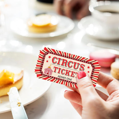 1000 Pcs Circus Raffle Tickets Roll Carnival Tickets Carnival Theme Party Decorations Party Ticket for Events Carnival Favors Supplies