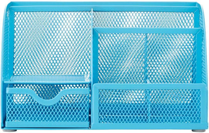 Annova Desk Organizer Wire Mesh 3 Tier Sliding Drawers Paper Sorter/Multifunctional/Premium Solid Construction for Letters, Documents, Mail, Files, Paper, Kids' Art Supplies (Gold)