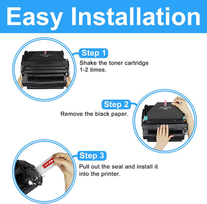 LCL Compatible Toner Cartridge Replacement for HP 39A Q1339A 4300 4300n 4300tn 4300dtn 4300dtns 4300dtnsl (1-Pack Black)