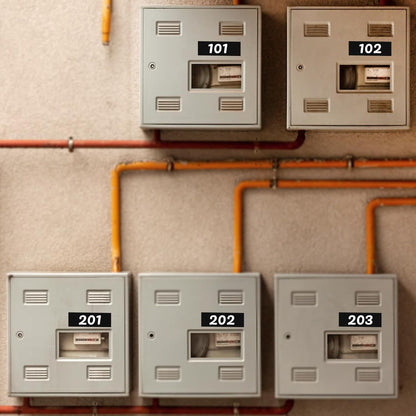 Black Rectangle Stickers 3 x 1 Inch Color Coding Labels Vinyl Roll Self-Adhesive Waterproof Removable 500 PCS