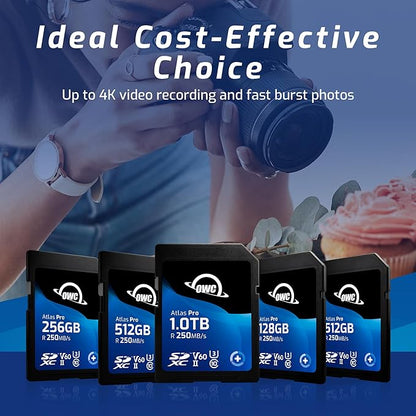 OWC Atlas Pro 1.0TB SDXC UHS-II V60 Media Card