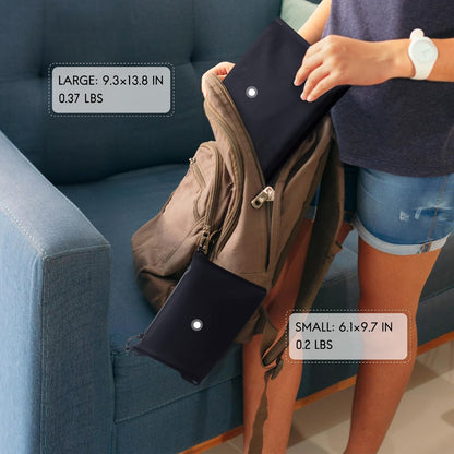 Haimont Waterproof Pouch, Small Waterproof Dry Bag with Upgrade Zipper for Travel Boating Kayaking Hiking Document Organizer