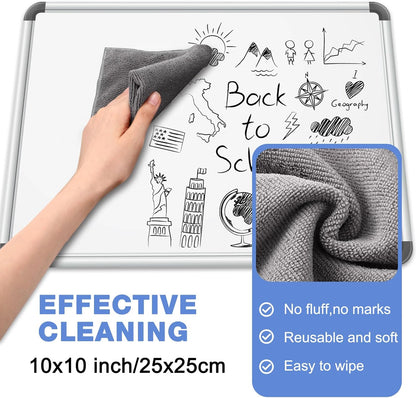 Loopeer 8 Pack Whiteboard Cleaner Spray 3. 4 oz Dry Erase Board Cleaner with Cloths Non Toxic Dry Erase Cleanning Removes Stubborn Marks from Whiteboards