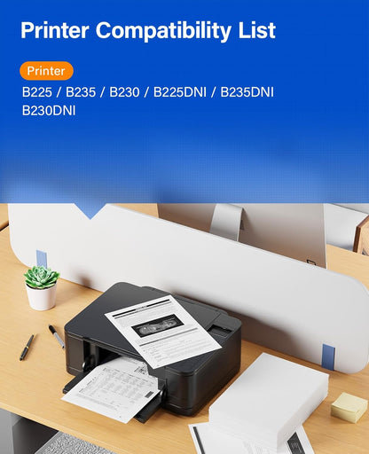 KingKJ 013R00691 B230 B225 B235 Drum Unit (Not Toner) Black 1-Pack High-Yield Replacement Compatible with Xerox B225 B235 B230 B225DNI B235DNI B230DNI Printer Imaging Drum Laser All-in-One Copier Copy