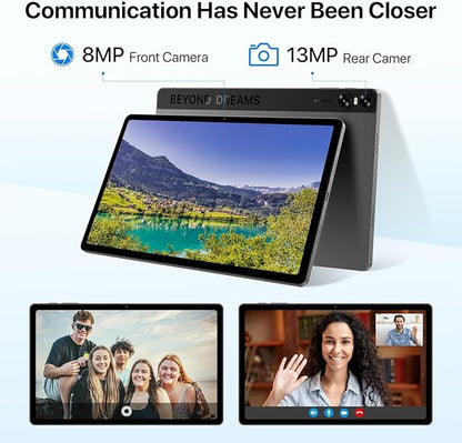 UMIDIGI A15 TAB Tablets, 11 inch Android Tablet with Dual SIM 4G LTE, 16GB RAM 256GB ROM (1TB Expand), Cellular and WiFi, 7500mAh 20W Fast Charge, Octa-Core Gaming Tablet, Stylus Pen, 13MP Camera