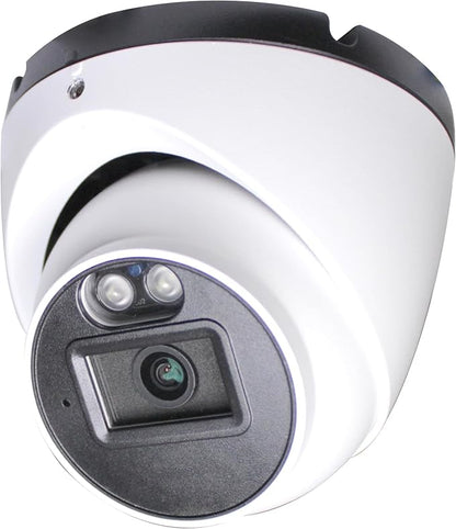 Sinis 5mp Wired Security Camera Outdoor, IP PoE Dome Surveillance Camera, Human & Motion Detection, Only Work with NVR, 100Ft Dual Light Night Vision, IP67,2.8mm Lens, Build in Mic