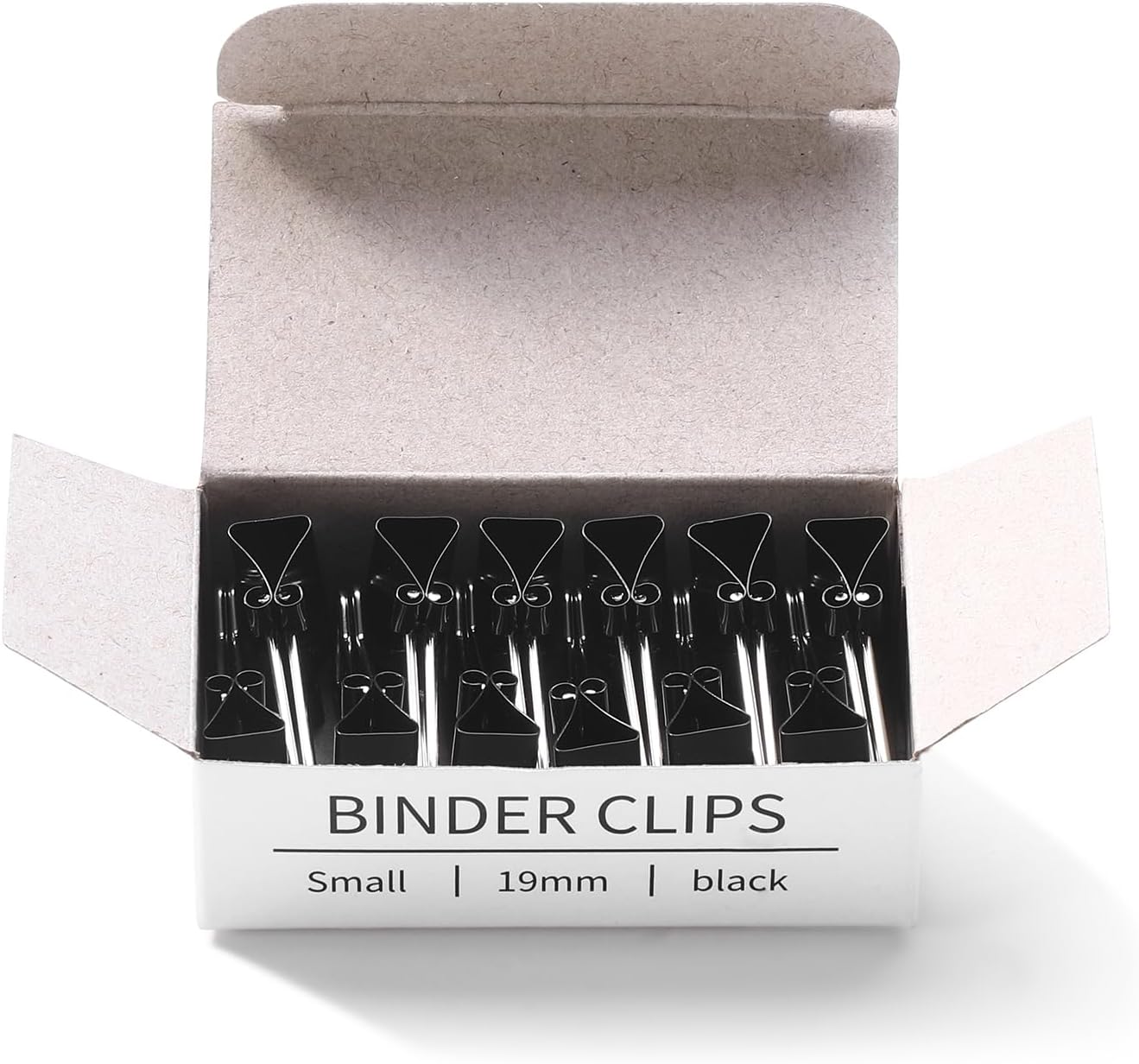 Eclirgan 144-Pack Small Binder Clips in 12 Boxes,Thick Metal Paper Clamp Set with Folding/Reusable/Rust-Resistant,0.7-Inch Mini Paper Binder Clip for Teachers/Students/Business