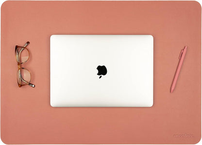 ANECDOTE Vegan Leather Desk Pad - 23.6"x17" Desk Mat for Your Office. This Quality Large Mouse Pad has Chic Elegance, Professional Look & Satisfying Touch - The Perfect Leather Mouse Pad for You!