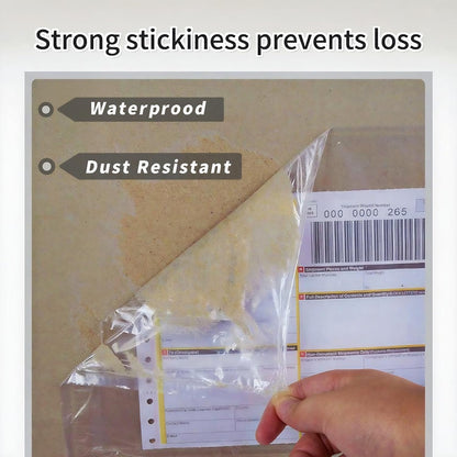 1000PCS 6.7" x 10" Self-Adhesive Packing Slip Pouches, Clear Packing List Envelopes, Plastic Waterproof Shipping Pouch Enclosed Envelopes Envelope for Packing Mailing Labels Slip/Invoice/Sleeves