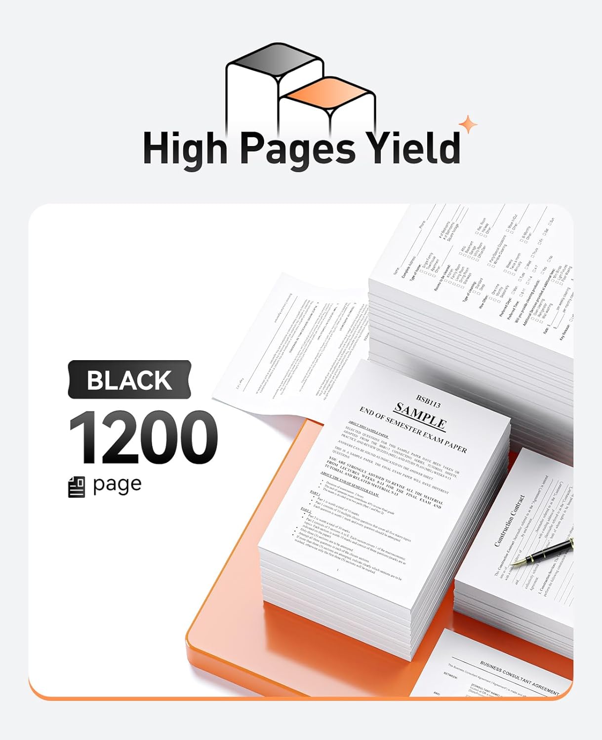 TN730 Toner Cartridge Replacement for Brother TN730 TN760 TN-730 TN-760 High Yield Black Cartridge MFC-L2710DW MFC-L2750DW HL-L2350DW HL-L2370DW HL-L2395DW HL-L2390DW DCP-L2550DW MFC-L2690DW Printers