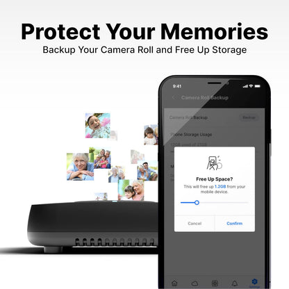 Smart Personal Cloud Storage Device Data and Media Files, Built-in 2TB High-Speed SSD with USB Storage, Plex and Home Assistant/iOS/Android/Windows/Mac Compatible