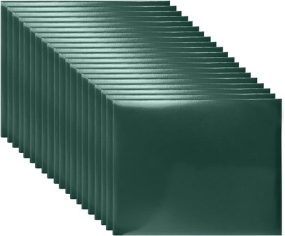 Certificate Holders 8.5"x11" Graduation Diploma Cover Document Leather Folders,Forest green-20 Pack