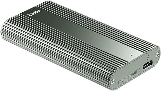 [Intel Certified 2TB Thunderbolt 3 External Portable SSD, Bus Powered, Read up to 2800MB/s, Write up to 2300MB/s, (Compatible with Thunderbolt 4 and USB 4 Devices) (2TB)