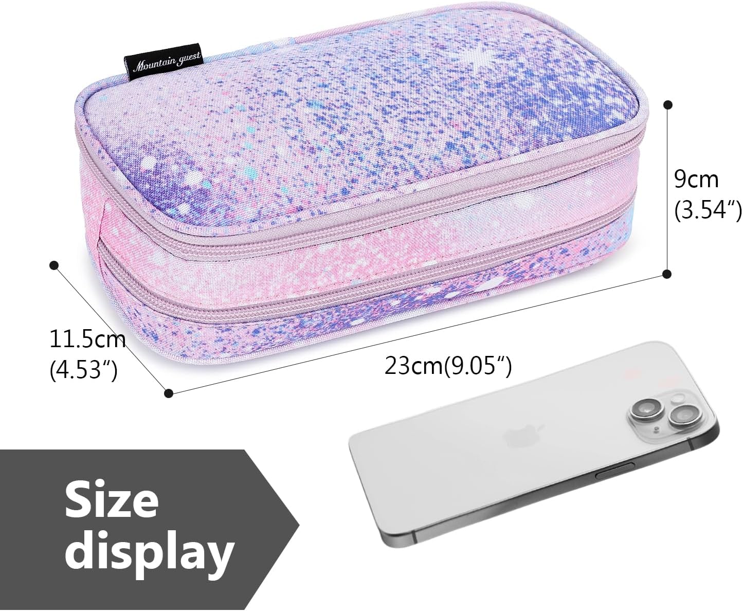 Pencil Cases for kids, Large Capacity Pencil Pouch, Office College School Marker Organizer Case pen for Men Women Adult Teens