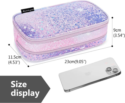 Pencil Cases for kids, Large Capacity Pencil Pouch, Office College School Marker Organizer Case pen for Men Women Adult Teens