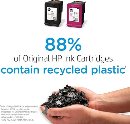 HP 65 Tri-Color Ink Cartridge | Works with AMP 100, DeskJet 2600, 3700; Envy 5000 | Eligible for Instant Ink | N9K01AN