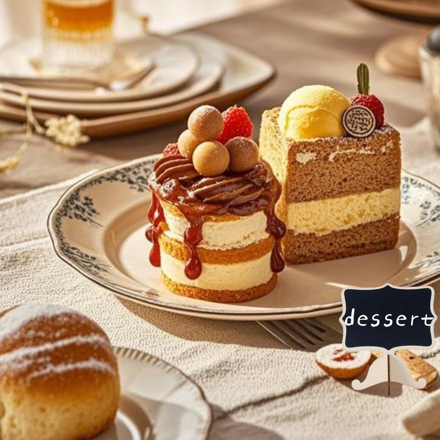 20 Pack Mini Chalkboard Signs Small Reusable Message Boards with Stand for Food Labels Party Buffet, Bakery, Weddings Place Cards Name Tags Table Numbers, with Markers and Blackboard Stickers