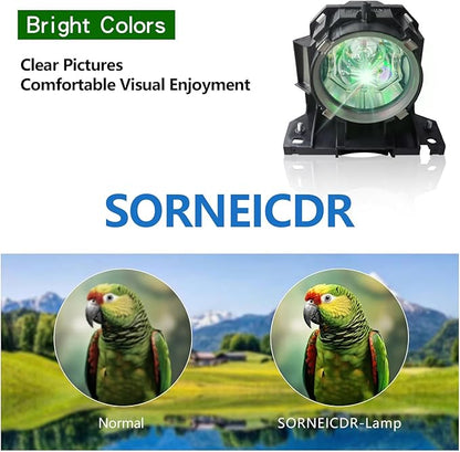 DT00873/SP LAMP-046 Replacement Projector Lamp Bulb Compatible with Hitachi CP-SX635 CP-WUX645 CP-WUX645N CP-WX625 CP-WX625W CP-WX645 CP-X809 INFOCUS IN5104 IN5108 IN5110 Projectors