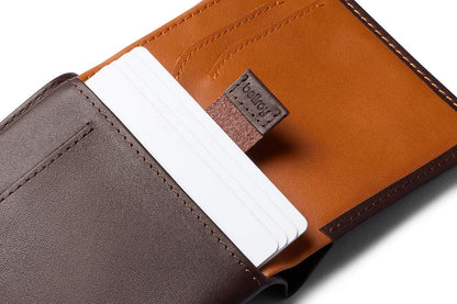 Bellroy Note Wallet (Slim Leather Bifold Design, RFID Blocking, Holds 4-11 Cards, Coin Pouch, Flat Note Section)