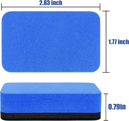 Dry Erase Eraser,8 Pack Magnetic Whiteboard Erasers,Rectangle Dry Erase Board Erasers for Classroom, Home, and Office(8pcs-Rectangle)