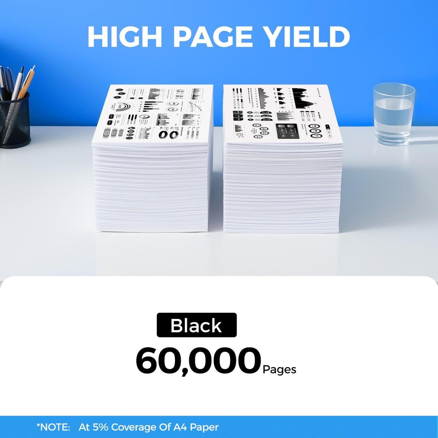 B2360 KVK63 Drum Unit (Not Toner) 1-Pack Replacement for Dell B2360 KVK63 Image-Drum Compatible with Dell B2360 B2360d B2360dn B3460dn B3465dn B3465dnf S2830 S2830dn Laser Printer All-in-One Copier