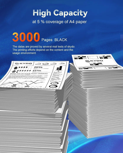 TN229XL Black Compatible Toner Cartridges Replacement for TN229 TN-229 TN 229 XL Toner Cartridges to Use with MFC-L3780CDW MFC-L3720CDW HL-L3280CDW HL-L3220CDW Printer(2 Blacks)