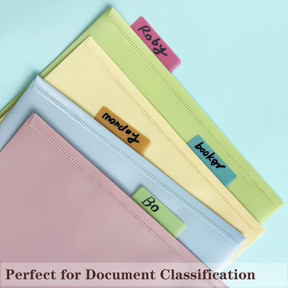 ELII 300 PCS Tabs 2 Inch Sticky Index Tabs,Writable and Repositionable Page Markers File Tabs Self Adhesive, Tape Flags for Pages Notebooks