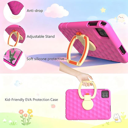 Kids Tablet, 10 inch Android 15 Tablet for Kids, 20GB RAM 128GB ROM Octa-Core 6000mAh Battery Childs Tablets with Shockproof Case, Bluetooth, WiFi, Parental Control, Dual Camera, GPS
