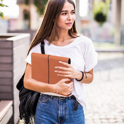 Expanding File Pockets with Cover,A-Z 21 Pockets Accordion File Organizer,Letter Size File Folder,Heavy Duty Expanding File Folder for Classroom,Home,Office and Travel