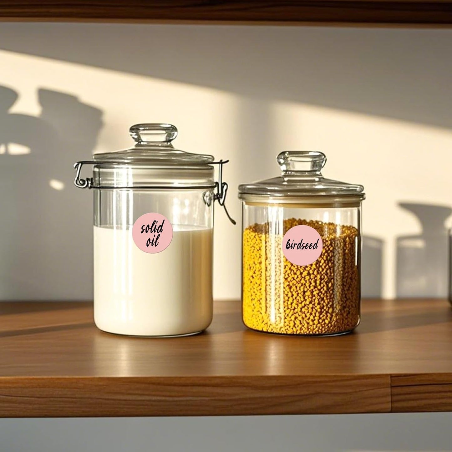 500 PCS Pink Dots Stickers 2 Inch Vinyl Color Coding Round Sticker Removable Writable Circle Labels Roll for Office Inventory Garage Yard Sale Tag