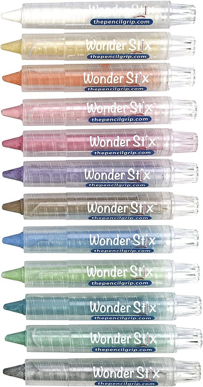 Wonder Stix Pastel Colors Dustless Chalk Crayon 12 pack